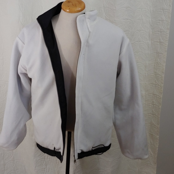 Adidas jacket fleece lining black - Picture 7 of 9